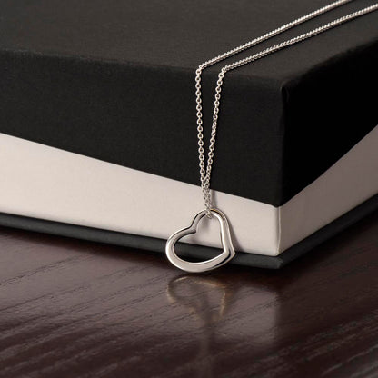 Delicate Heart Necklace For Her