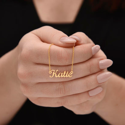 Personalized Name Necklace for Daughter from Dad – From the Moment I First Held You